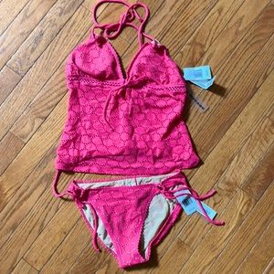 Robin Piccone Hot Pink Tankini